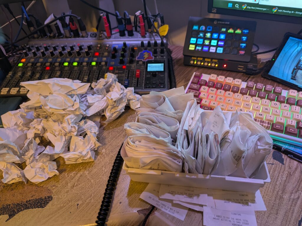 an actual picture of fat stacks of pranks