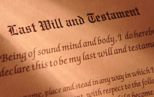 TSPS 553 - Last Will and Testament
